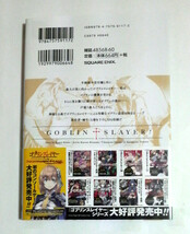 ゴブリンスレイヤー　15巻　初版帯付き　 蝸牛くも／黒瀬浩介／神奈月昇著　送料185円_画像2