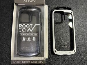 極美品　ROOT CO. ルートコー iPhone13Pro用ケース2個セット