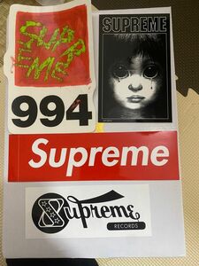 supreme シュプリーム シール ステッカー 