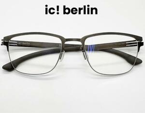 【 ic!berlin 】 アイシーベルリン THE LONEWOLF　ローンウルフ メガネ 眼鏡 メンズ メタルフレーム germany製 めがね