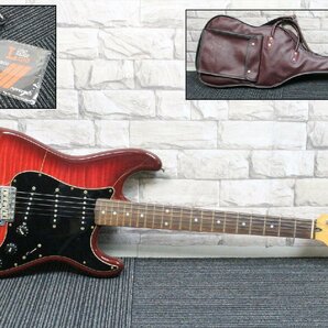 スクワイヤー Squier by Fender STRATOCASTER silverseries フェンダー ストラトキャスター エレキギター 本体 弦楽器 ソフトケース 3861izの画像1