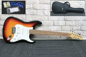 BUSKER'S バスカーズ エレキギター BH1 3TS ストラトキャスター 本体 弦楽器 ソフトケース付 3862kcz