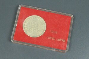 東京オリンピック記念硬貨 千円銀貨 ケース付 昭和39年 1000円銀貨 1964年 東京五輪 銀貨 近代 硬貨 古銭 貨幣 3951kcz