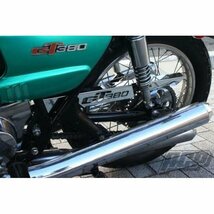 ＧＴ３８０ ロゴ入り メッキチェーンケース！新品 即決_画像1