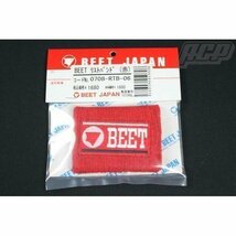 BEET 製 リストバンド （赤）新品　アクセサリー　beet　GS　CBX_画像1