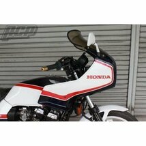 CBX400F/550F インテグラ用 フロントカウル ラインステッカー 赤白用_画像3