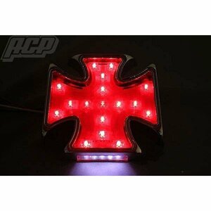 汎用 LED ナチス テールランプ （レッド） 新品 クロス テール