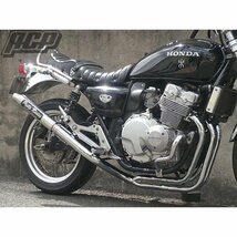 プリティー製 CB400 FOUR NC36 流 タイプ１ 4-2-1 マフラー_画像2