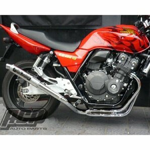 プリティー製 CB400ＳＦ REVO NC42 流 タイプ2 4-2-1 マフラーの画像2