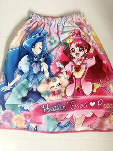 【美品】プリキュア ラップタオル 巻きタオル バスタオルプール 水泳 