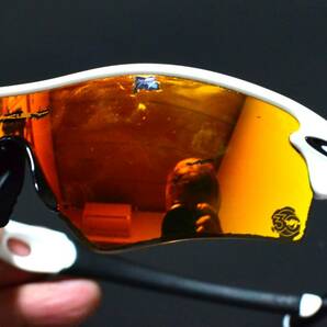 使用感有 OAKLEY オークリー RADARLOCK PATH レーダーロック パス 26-267J 132 スポーツ用 サングラス アイウェア ロードバイクの画像6