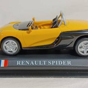 ※1/43 デルプラド ルノー スパイダー RENAULT SPIDER 名車図鑑 名車コレクション DelPrado 開封 極美品 の画像3