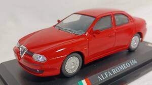 ※1/43 デルプラド アルファロメオ 156 ALFA ROMEO 名車図鑑 名車コレクション DelPrado 開封 極美品 