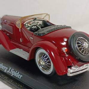 ※1/43 デルプラド デューセンバーグ スパイダー Duesenberg J.Spider 名車図鑑 名車コレクション DelPrado 開封 極美品 の画像4