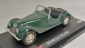 ※1/43 デルプラド モーガン プラス 4 MORGAN PLUS 4 名車図鑑 名車コレクション DelPrado 開封 極美品 