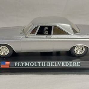 ※1/43 デルプラド プリムス ベルベディア PLYMOUTH BELVEDERE 名車図鑑 名車コレクション DelPrado 開封 極美品 の画像3