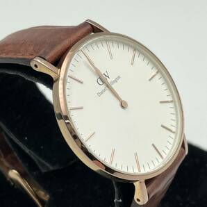 ★稼働品★ Daniel Wellington ダニエルウェリントン クォーツ腕時計 NO.6456の画像4