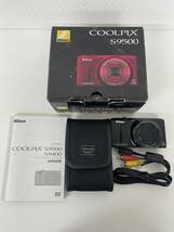 Nikon ニコン COOLPIX S9500 コンパクトデジタルカメラ ブラック　NO.2344_画像1