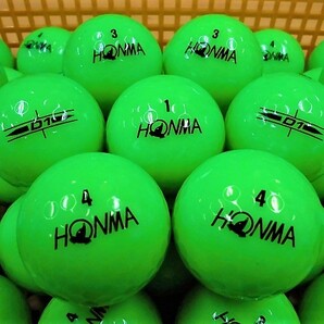 ●厳選美品●ホンマ 本間ゴルフ HONMA【D1】2022年モデル ライムグリーン 50個 ロストボール●の画像2