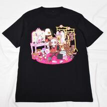 極美品 浜崎あゆみ ayumi hamasaki 25th anniversary LIVE TOUR 両面プリント Tシャツ 黒 L ユニセックス 25周年記念 ライブツアー_画像1