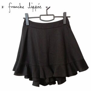 franche lippee フランシュリッペ ショートパンツ キュロットスカート 黒 ブラック フリル スカート