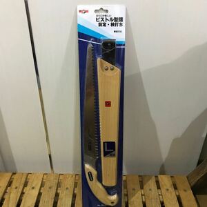 未使用 ARS アルス ピストル型鋸 ウッドハンドル ノコギリ ３００mm！焚き火 薪