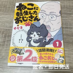 ねこに転生したおじさん　　1巻　漫画　やじま　