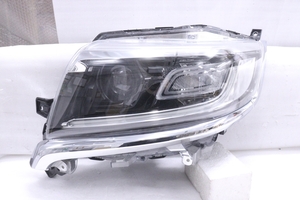 43-2320★美品★LED MK53S スペーシアカスタム★左ヘッドライト ICHIKOH 1960 ユニット メッキ 純正★スズキ (YM)