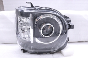 44-717★美品 LED LA550S ミラトコット★右ヘッドライト KOITO 100-6906R 打刻:0R ブラック 純正★ダイハツ LA560S (DM)