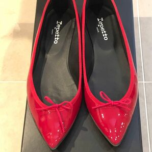 repetto レペット フラットシューズ レッドサイズ39.5