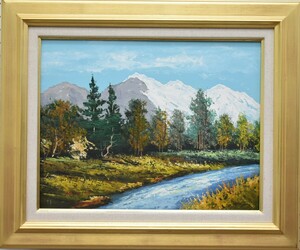 Art hand Auction Popular and recommended oil painting! M. Nishio No. 6 Autumn Scenery [Established 53 years ago, the trustworthy and reliable Seiko Gallery], Painting, Oil painting, Nature, Landscape painting