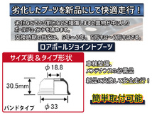 ■クロスロード RT3 ロアボールジョイントブーツ 2個セット 大野ゴム 車体No注意 H19.02～H22.08 送料無料_画像2