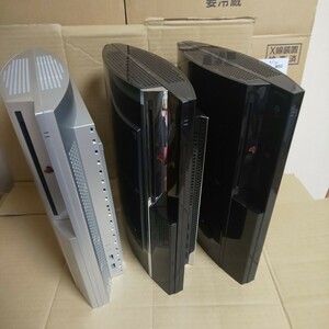 SONY 厚型 PS3本体(ジャンク品3台) 初期型