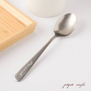 SALUSse-las titanium cutlery Logo spoon Sato metal . industry 