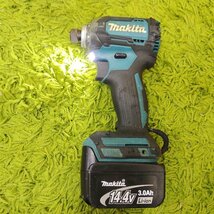 ジャンク品 ★ マキタ 14.4V充電式インパクトドライバ TD160D + 純正バッテリー セット ★ makita_画像1