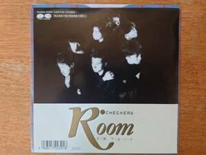 チェッカーズ/Room■1989年/シングル盤/7A0960/税込税抜定価表示ジャケ■CHECKERS/藤井フミヤ