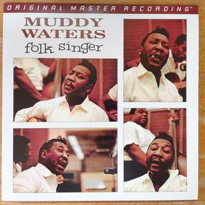 MUDDY WATERS/folk singer■MFSL1-201/高音質200g重量盤LP/MOBILE FIDELITY SOUND LAB/マディ・ウォーターズの画像1