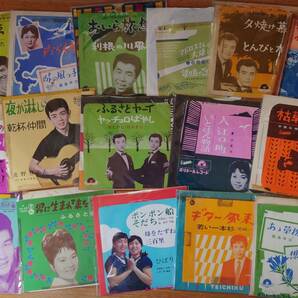 1950～1960年代 邦楽、歌謡曲シングル盤50枚まとめて■曾根史郎/宮城まり子/野村雪子/山下敬二郎/坂本九/平尾昌章/三船浩/青山ミチ/守屋浩の画像2