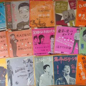 1950～1960年代 邦楽、歌謡曲シングル盤50枚まとめて■曾根史郎/宮城まり子/野村雪子/山下敬二郎/坂本九/平尾昌章/三船浩/青山ミチ/守屋浩の画像4