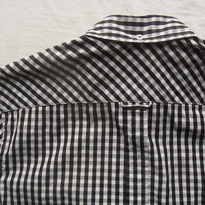 FRED PERRY フレッドペリー ギンガムチェック柄 ボタンダウンシャツ サイズ 36の画像6
