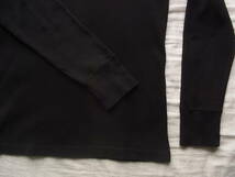 SUNSPEL サンスペル　コットンフライス素材　長袖Tシャツ　サイズ L ブラック_画像3