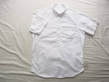 INDIVIDUALIZED SHIRTS インディビジュアライズド シャツ　コットンオックス素材　プルオーバー　半袖ボタンダウンシャツ　サイズ 15　_画像1