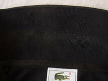 LACOSTE ラコステ　鹿の子素材　定番ポロシャツ 型番 L1212 サイズ 4 ブラック_画像5