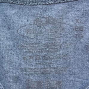 HOLLYWOOD RANCH MARKET BLUE BLUE × フルーツ オブ ザ ルーム ポケット付きTシャツ サイズ XL 杢グレーの画像5