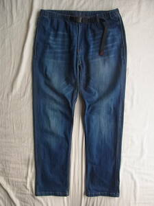 GRAMICCI Gramicci stretch Denim material used processing climbing pants size XL pattern number 0816-DEJ