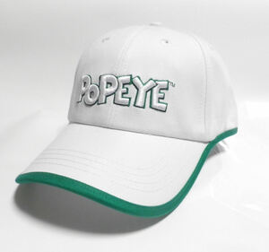 新品即決送料込 ポパイ POPEYE Cotton Cap ホワイト