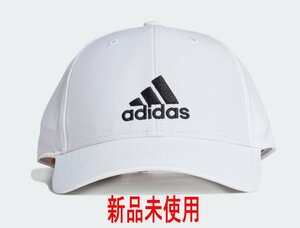 新品即決 ADIDAS LIGHTWEIGHT EMBROIDERED BASEBALL CAP WHT サイズ大きめ