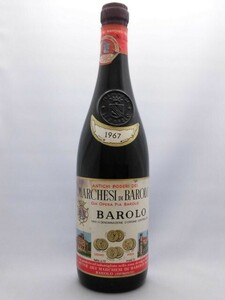 ◆超熟成古酒1967年◆バローロ BAROLO / マルケージ・ディ・バローロ MARCHESI DI BAROLO 1967年