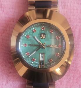 ラドー ディアスターのメンズ中古腕時計です。直径3.5cm。動作確認済みです