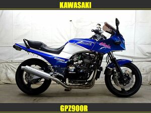 全国のGPZファンの皆様お待たせいたしました!!　A10最終型 カワサキ　GPZ900R　人気の17インチカスタム　程度良好!!　ローン可　クレカOK